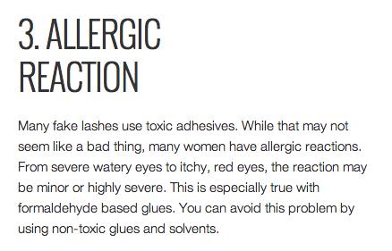 9 Reasons To Avoid Fake Lashes