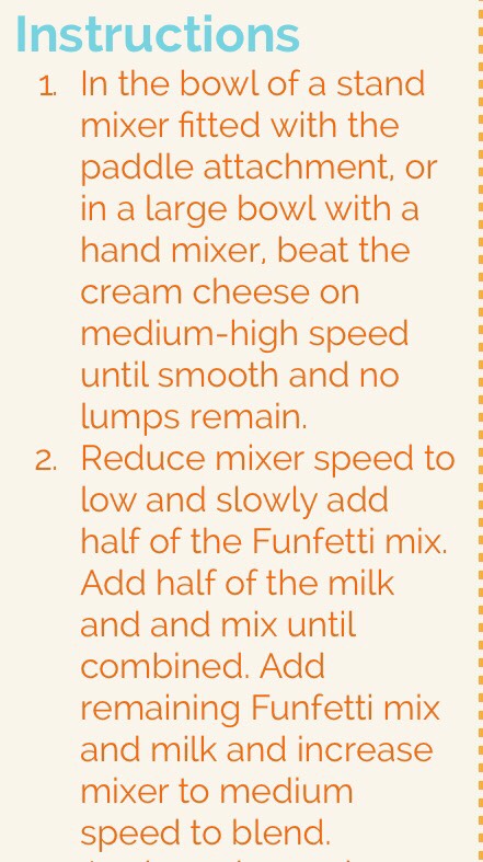 Cake Batter Dip