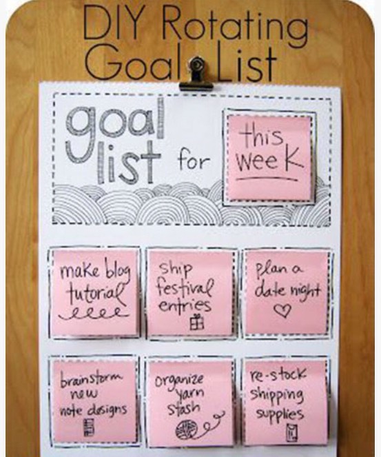 MAKE LISTS!