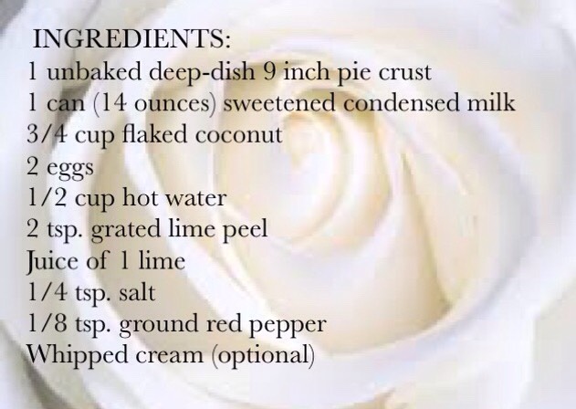 ✨Caribbean Coconut Pie.✨