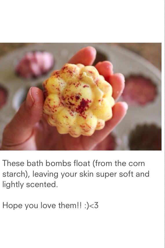 Homemade Bath Bombs