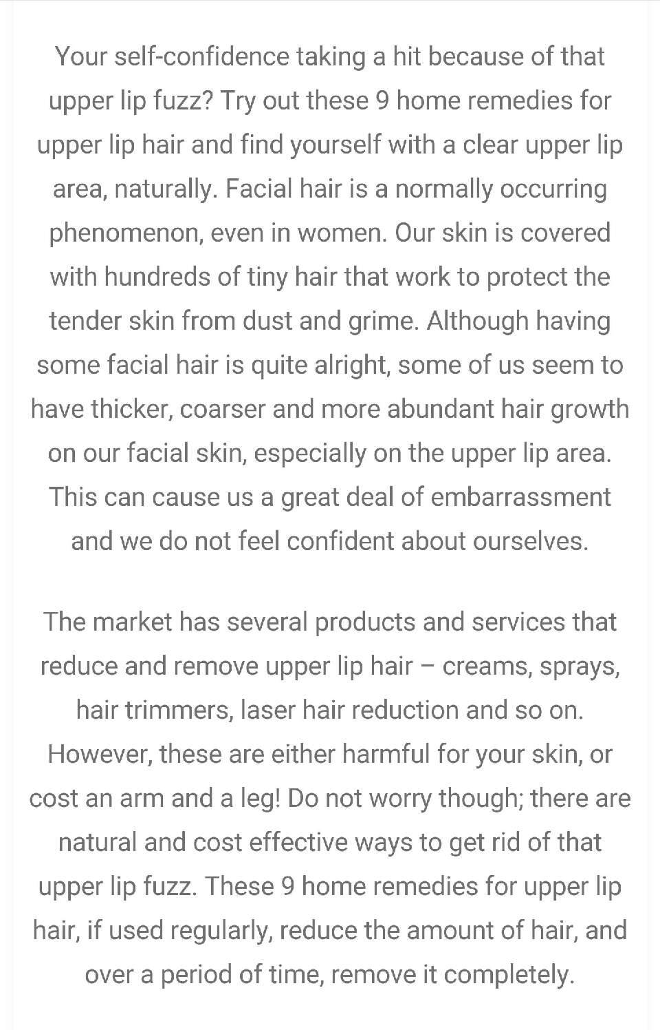 permanently remove lip hair