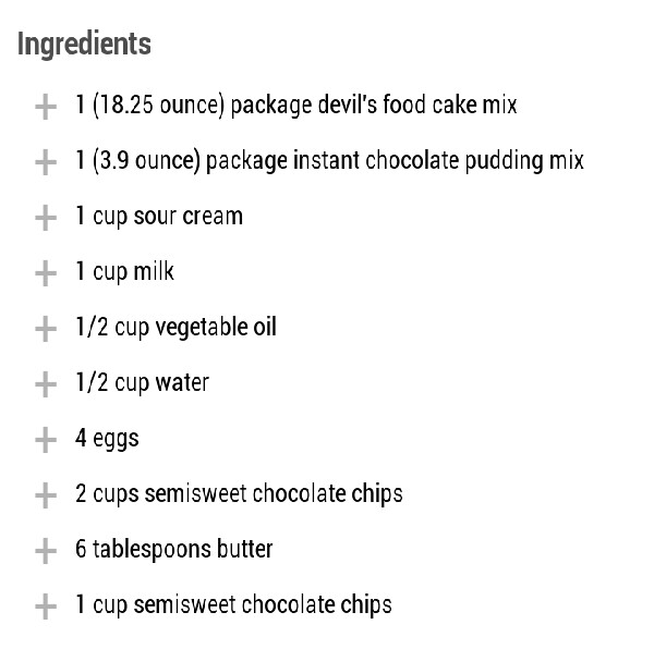 Chocolate pudding fudge cake