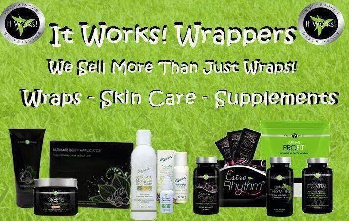 we sell more than just wraps! Check out all our products at 
http://trishtightentone.myitworks.com
