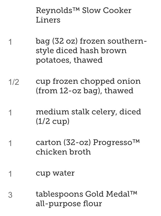 Slow Cooker Cheesy Potato Soup