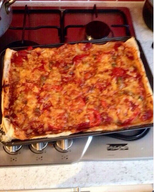 Cheese And Tomato Pastry