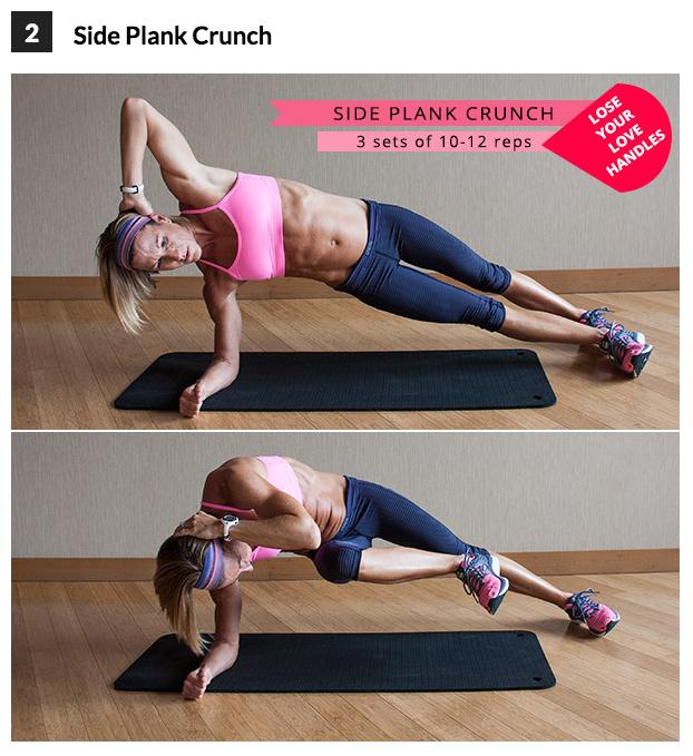 7 Exercises To Lose Your Love Handles 
