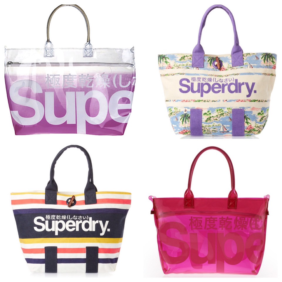 Also if you guys are looking for actual beach bags then I would check out the superdry ones, I have a pink gummy one and they're super adorable and summery and I really recommend them 👌