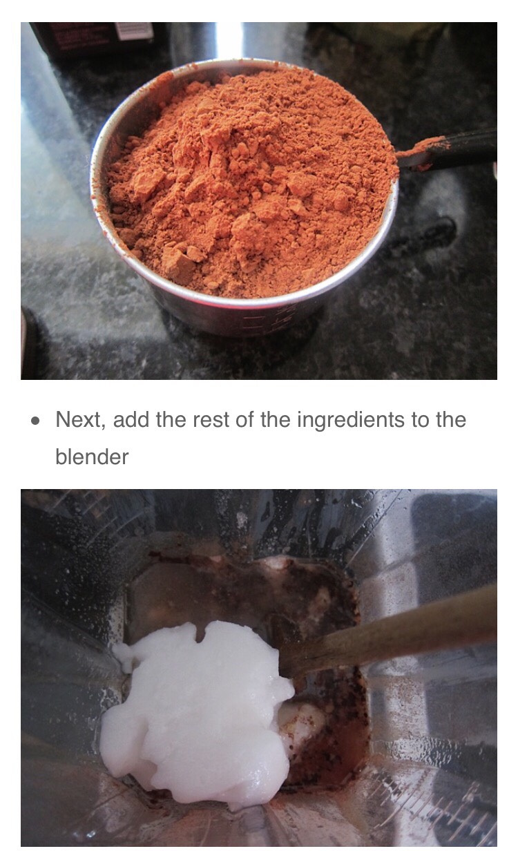 Healthy Hot Chocolate Squares