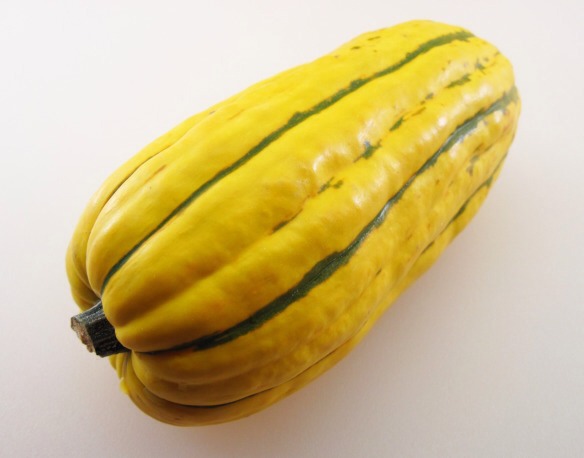 1-pound Delicata squash

1. Preheat the oven to 400˚.