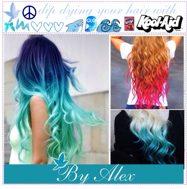 DIY: Dye Ur Hair With Kool Aid😍😍😍😍