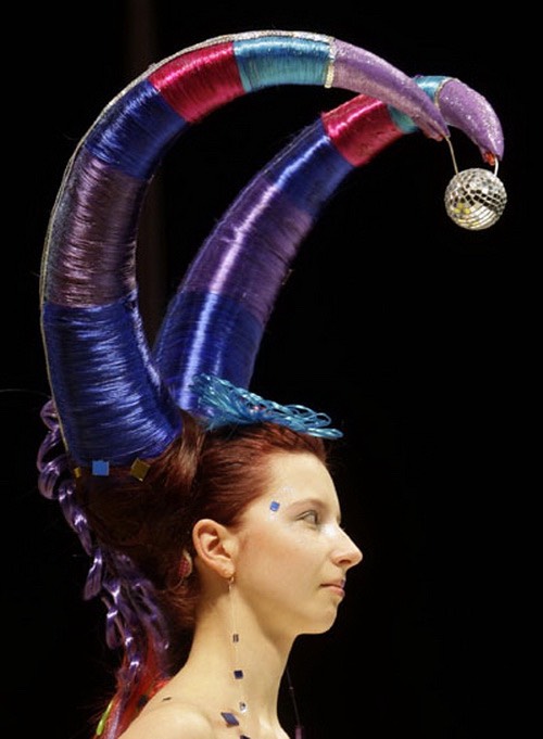 weird crazy hair styles