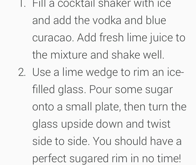 Blue Kamakasi Recipe!!!