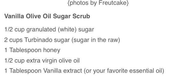 Vanilla & Olive Oil Body Scrub! 💛