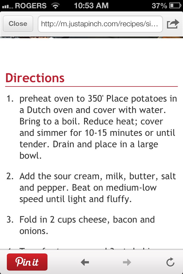 Loaded Mashed Potatoes!!