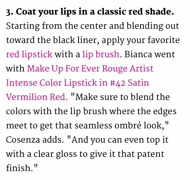 Makeup How-To: Sexy Ombré Red Lip

