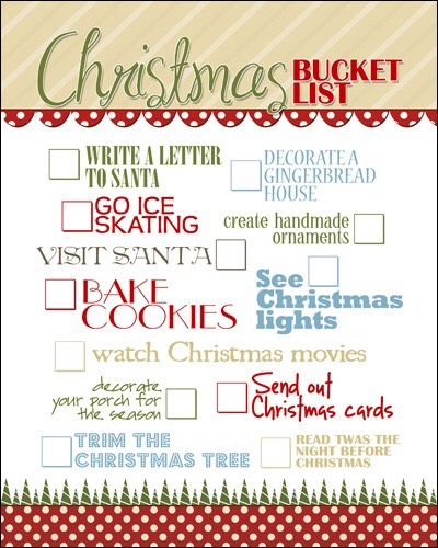 WINTER BUCKET LIST|2015-16