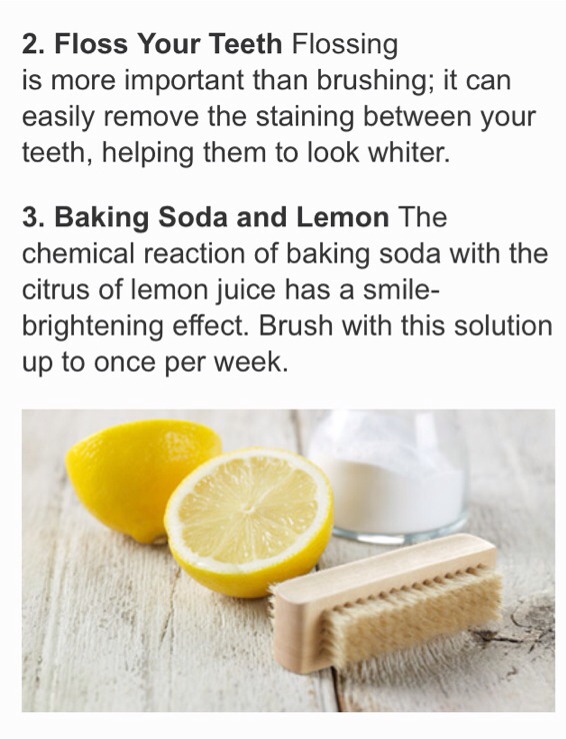 6⃣ Ways To Have Whiter Teeth 😬🌀