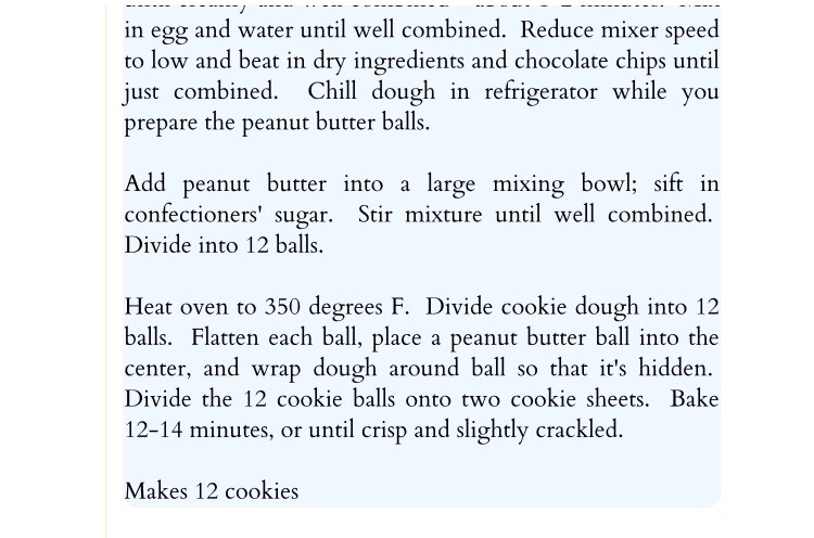 Chocolate Peanut Butter Stuffed Cookies