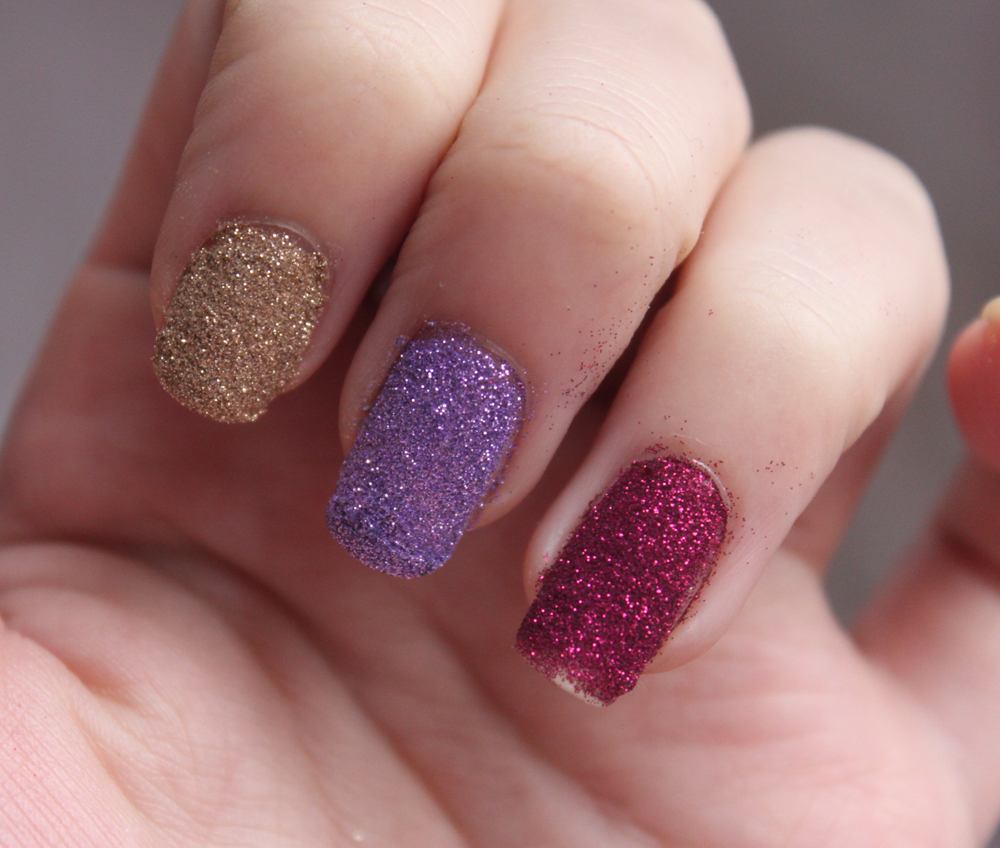 ombre glitter ideas