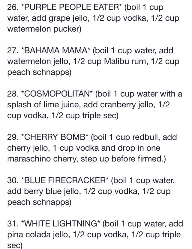 70 Jello Shot Recipes 🍸🍹