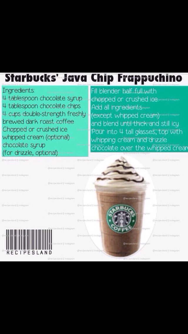 Homemade Starbucks Drinks 