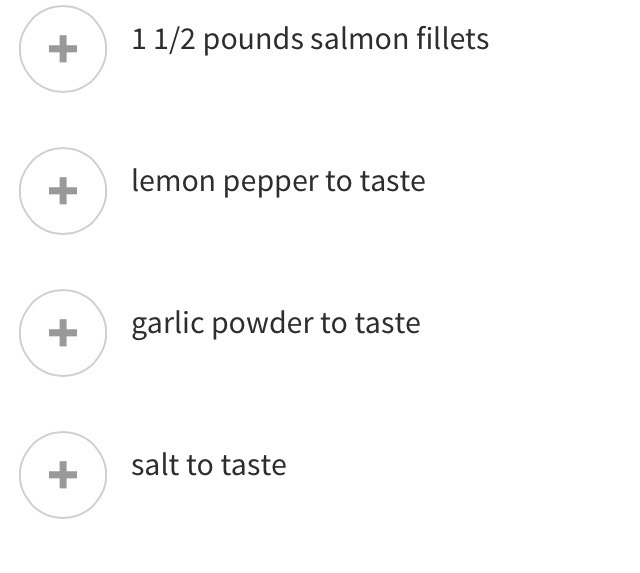 Grilled Salmon