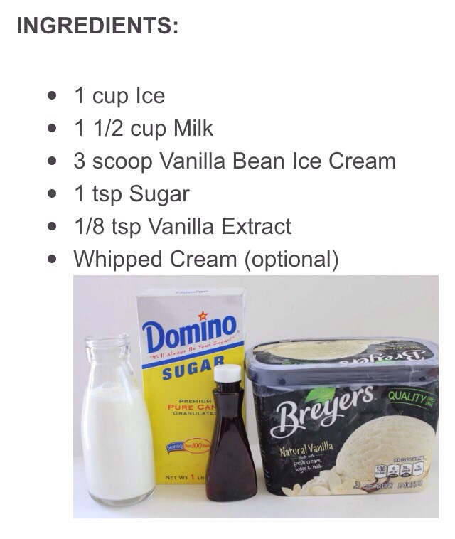 Copycat Starbucks Vanilla Bean Frappucino