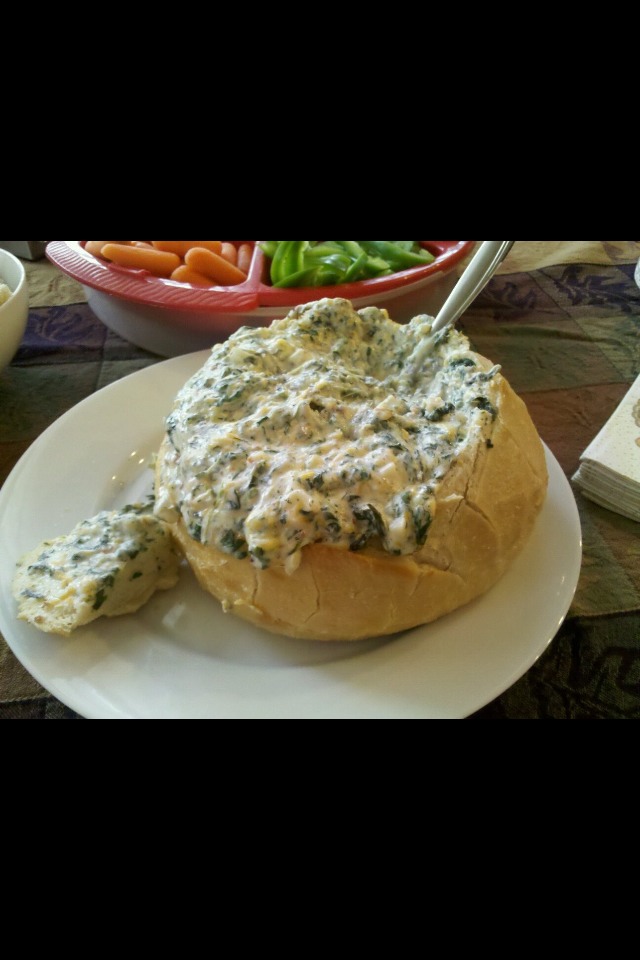 Get some veggies to complement your appetizer.