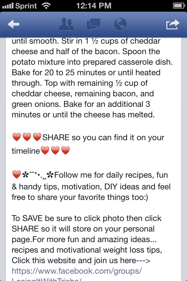 Bake Potato Casserole 