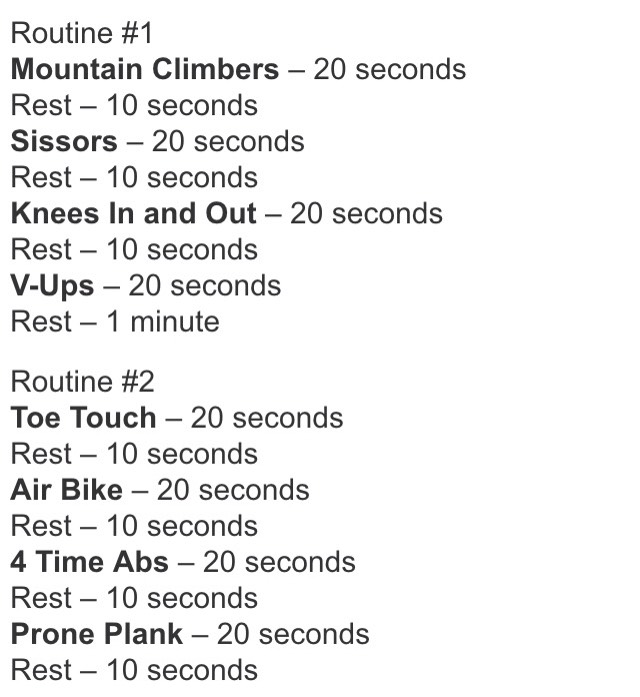 Get Abs In Only A Week!