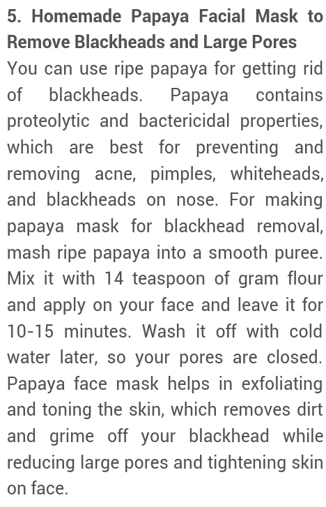 Get Rid Of Blackheads And Shrink Large Pores Quick With These DIY Face Masks