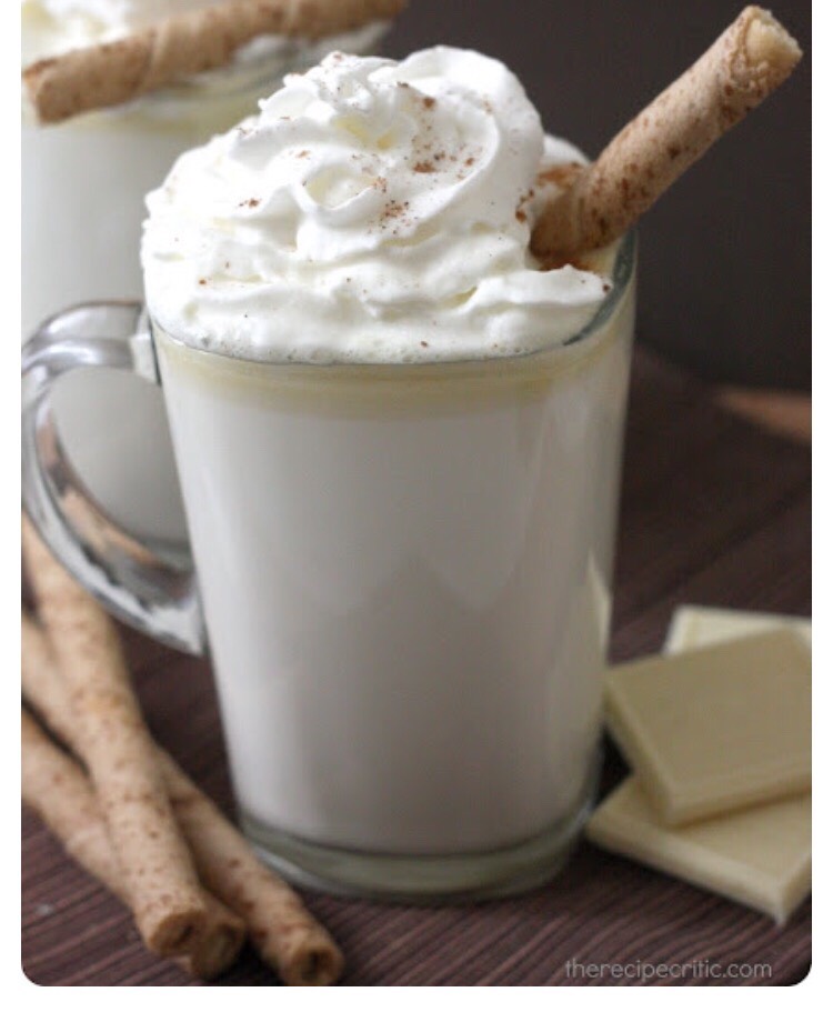 White Hot Chocolate!!