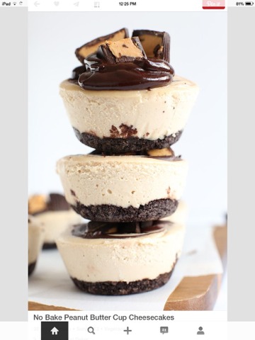 No Bake Peanut Butter Cup Cupcakes 