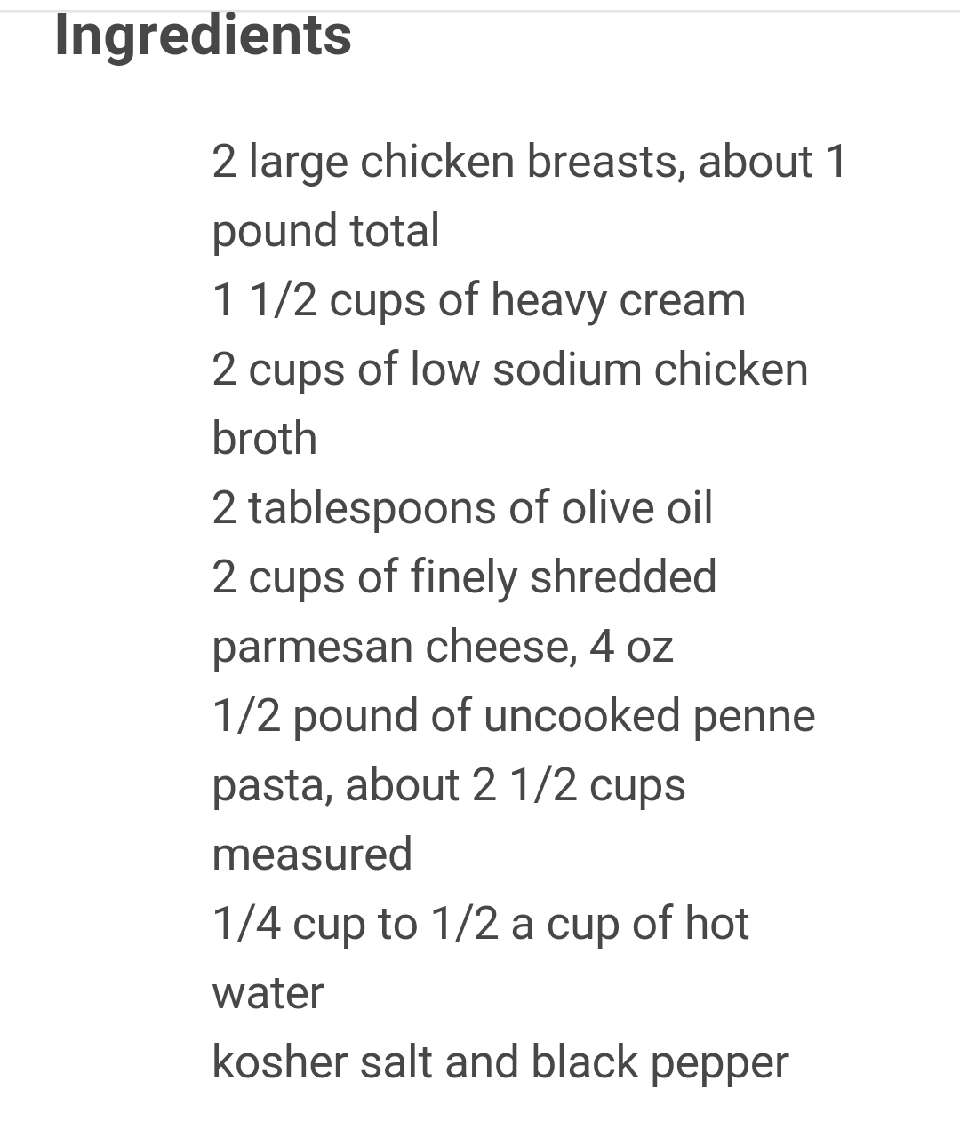 Slow Cooker Chicken Alfredo!! So Good!