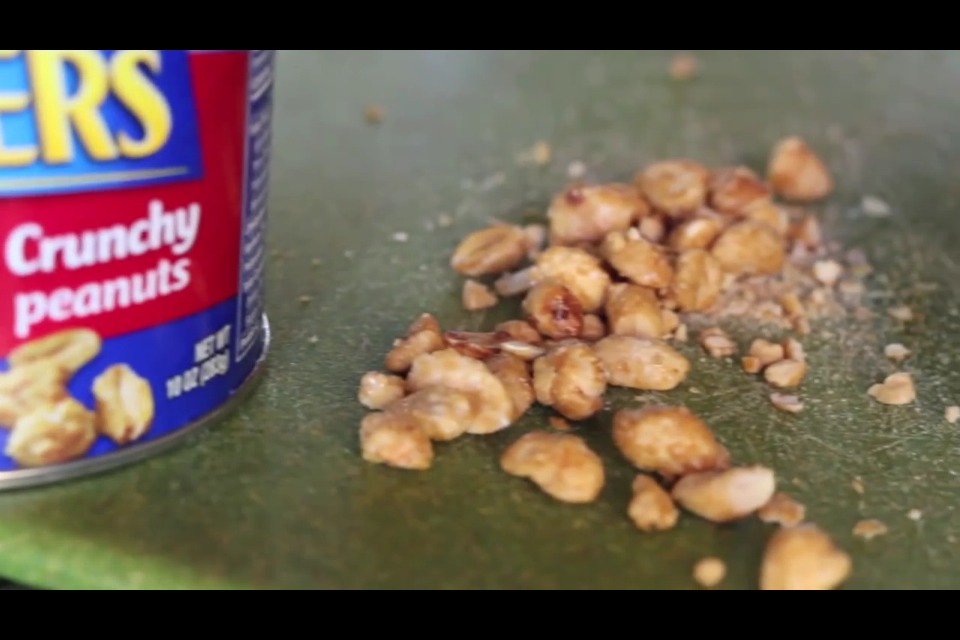 Prepare what items you want to coat apples with (i.e peanuts, candy, coconut, etc)