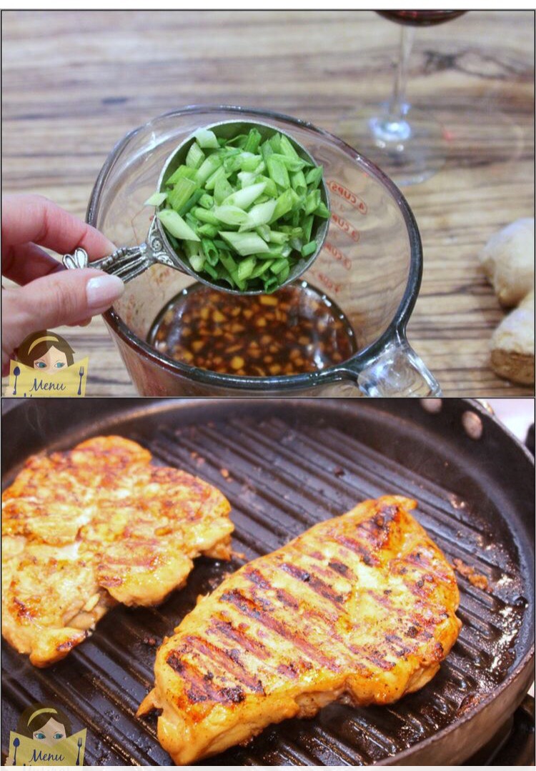 Grilled Ginger-Sesame Chicken Salad!!!