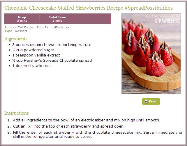 Delicious Chocolate Cheesecake Stuffed Strawberries!!