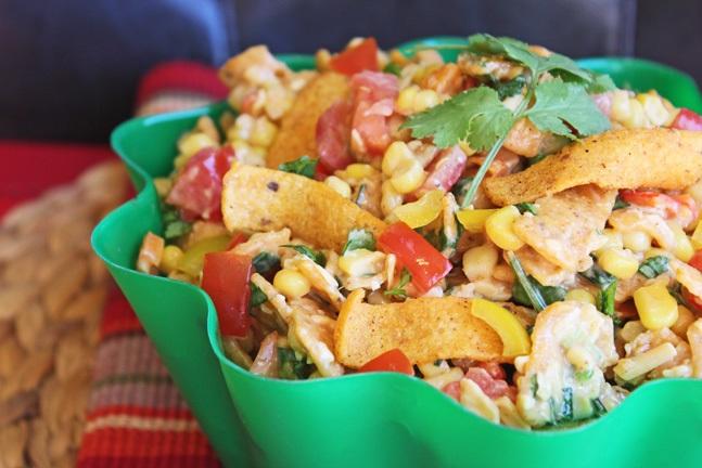 6. Fritos Chili Cheese and Corn Salad