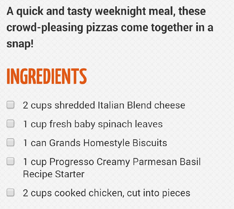 Chicken Alfredo Pizza Biscuits!