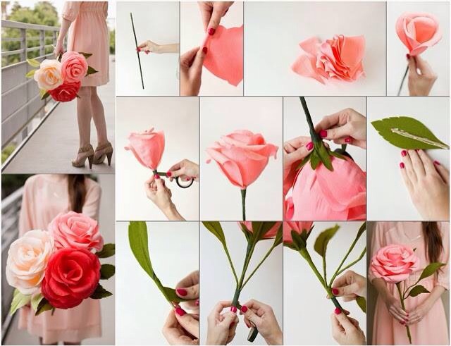 Crepe Paper Flowers:) 