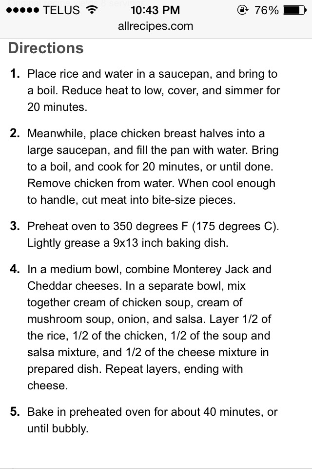 Salsa Chicken Rice Recipe!! 😍❤️👌