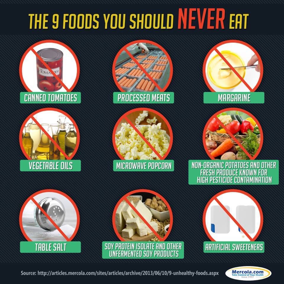 Eat These Foods For Great Health!