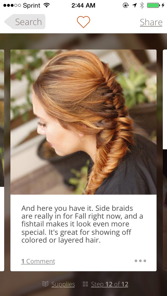 Make A Side Fish Tail Braid