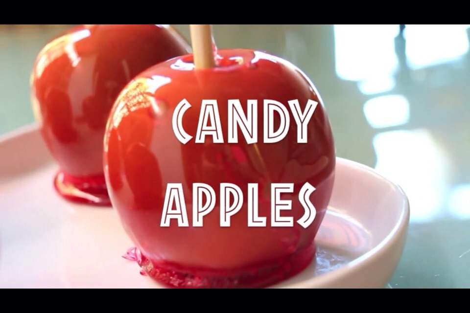 Candy/Chocolate/Caramel Apples! 🍎🍫