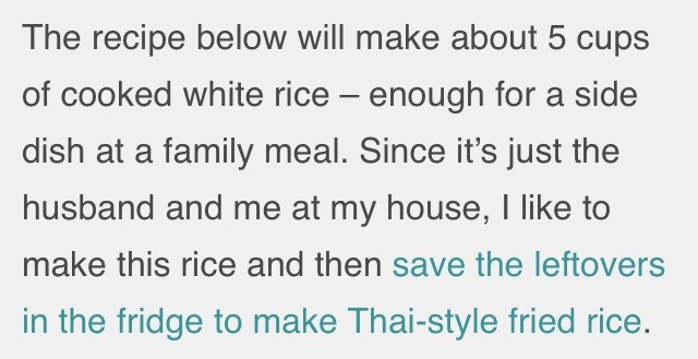 The Secret Trick For " Perfect" Rice 😋