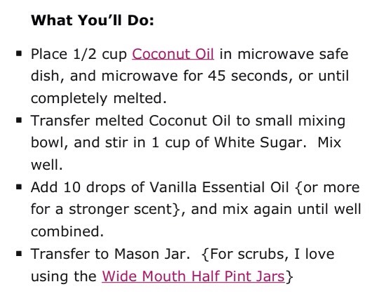 ✨Coconut Vanilla Sugar Scrub (Great Gift Idea)✨