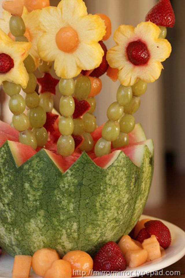 Diy Fruit Flowers For Your Next Party