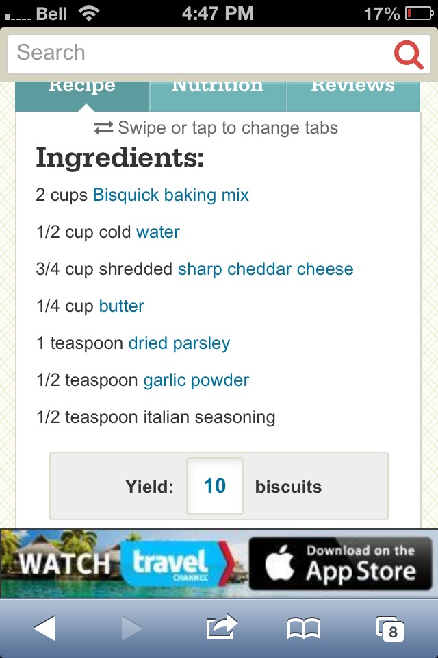Red Lobster Cheddar Bay Biscuits