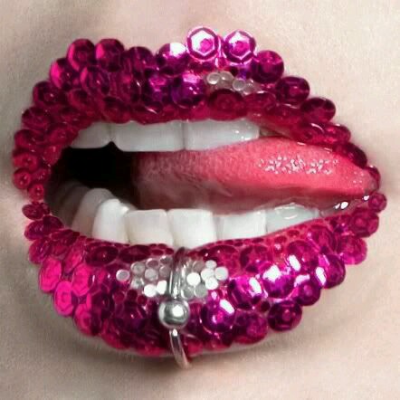 💎❄DIY bling lips tutorial and inspiration❄💎
